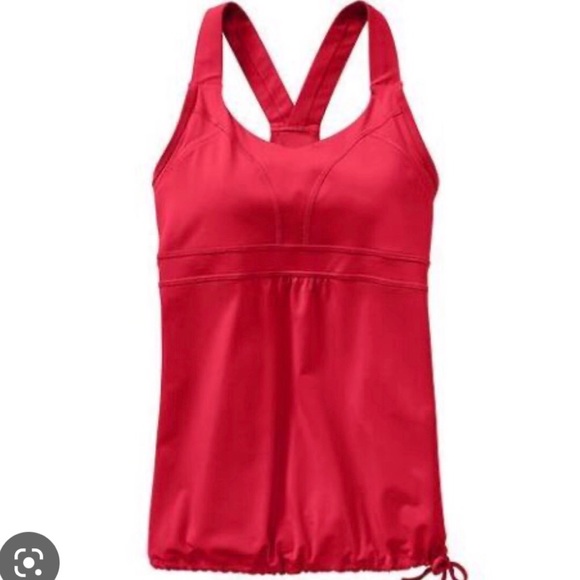 Athleta Tops - ATHLETA Horizon Tank Red Size M